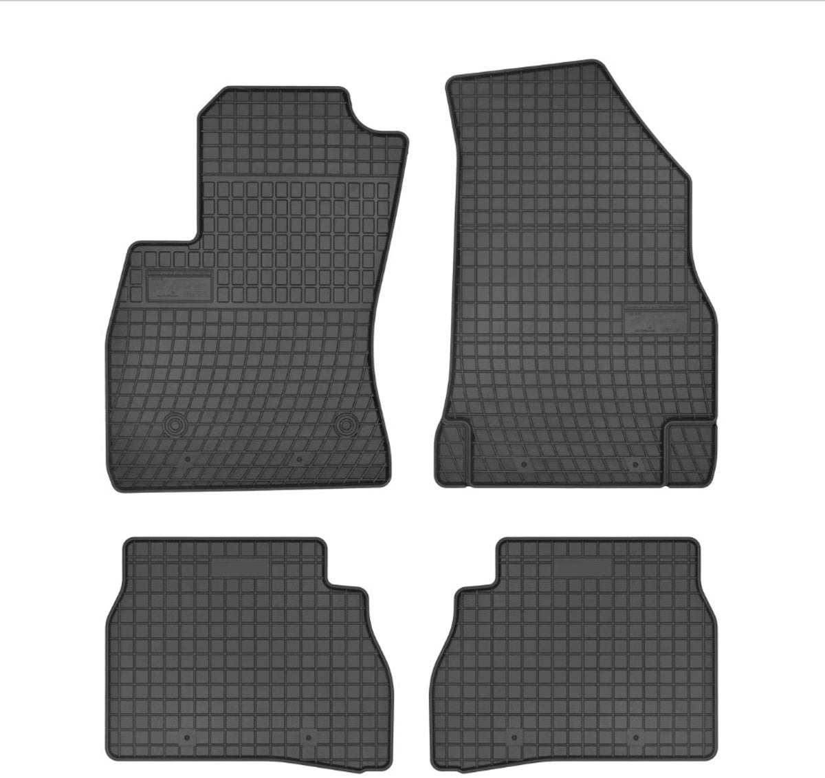 Tapis en caoutchouc Frogum Opel Combo D Tour 2012-2018 (pour version 5 places) -