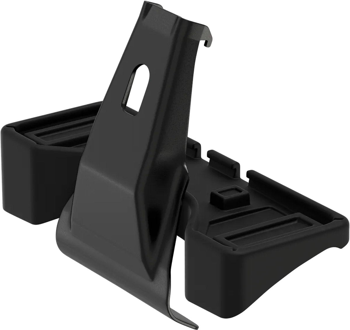 Thule kit 145337 collier de serrage 4 pièces kit de montage pour système de barres de toit noir