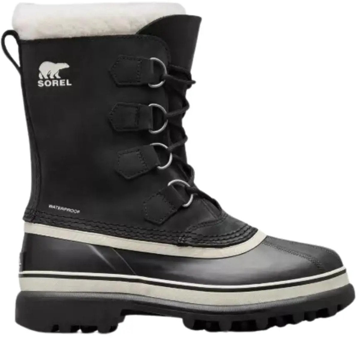 Bottes de neige femme Sorel caribou™ wp - noir, pierre - taille 40