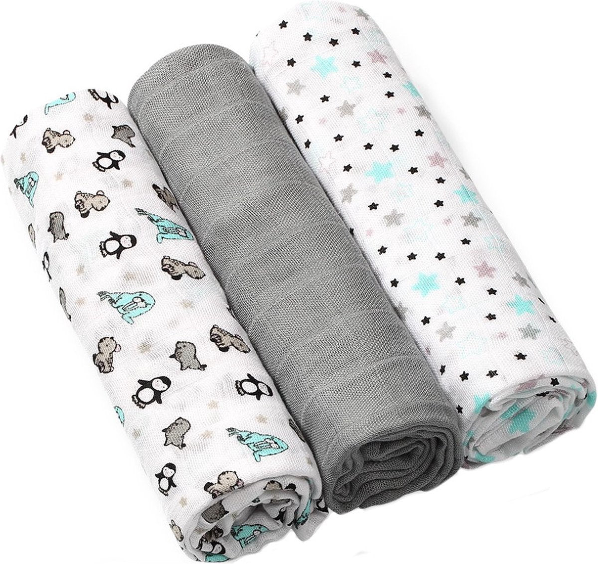 Babyono baby ono bambou antarctique 3 pièces couches hydrophiles 397 02