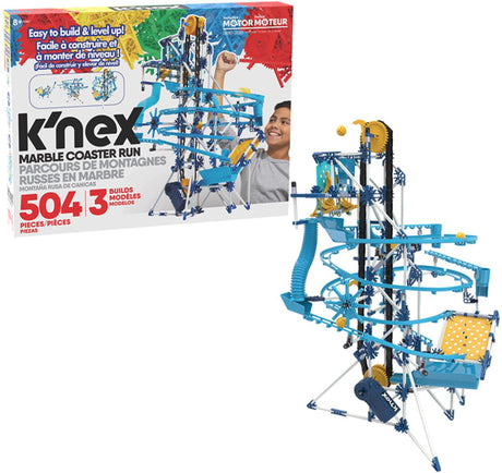 Piste de billes K'nex avec moteur, 504 pcs.