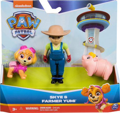 Paw Patrol, héros, chiots, Skye
