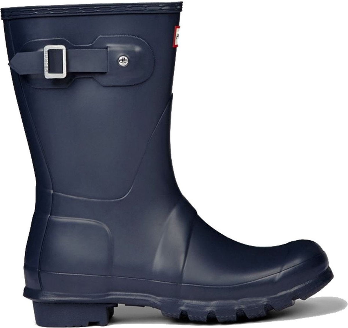 Hunter bottes de pluie pour femmes originales courtes - bleu - taille 37