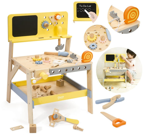 Etabli en bois Classic World moderne, 42 pcs.