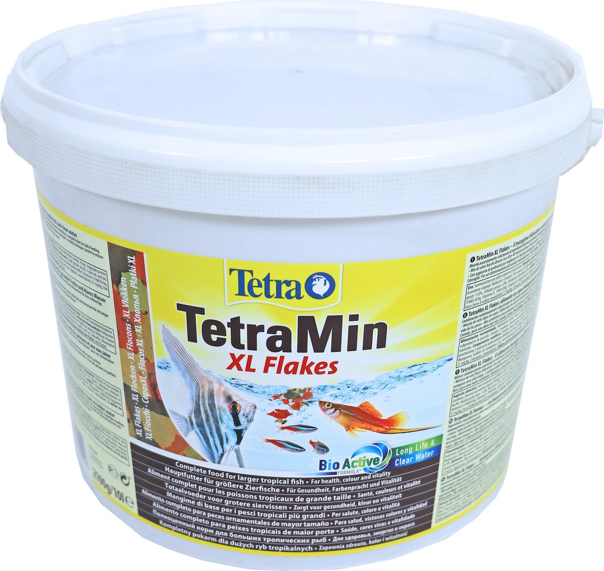 Tetra min xl bio-actif - nourriture pour poissons - 10 l