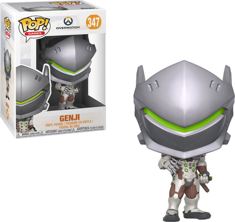 Figurine à collectionner Funko Overwatch ! jeux genji 9 cm multicolore