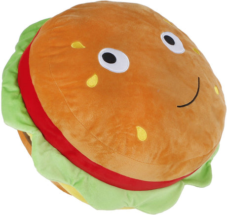 Peluche hamburger Take Me Home, 40 cm
