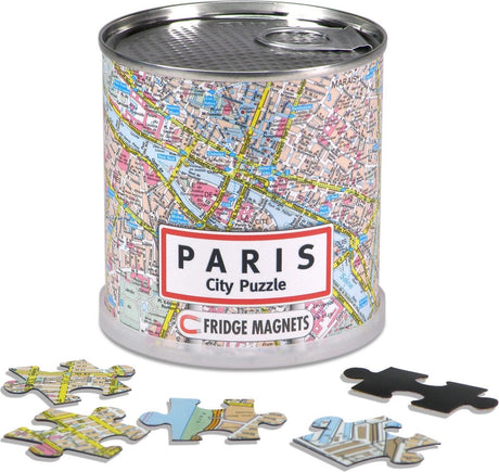 Puzzle ville paris - puzzle - magnétique - 100 pièces de puzzle