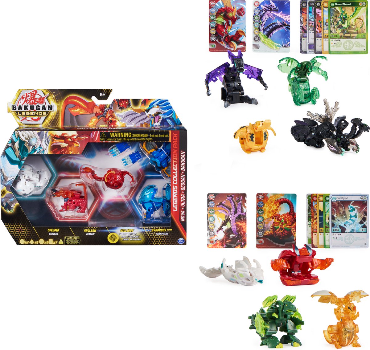 Pack de collection Légendes Bakugan