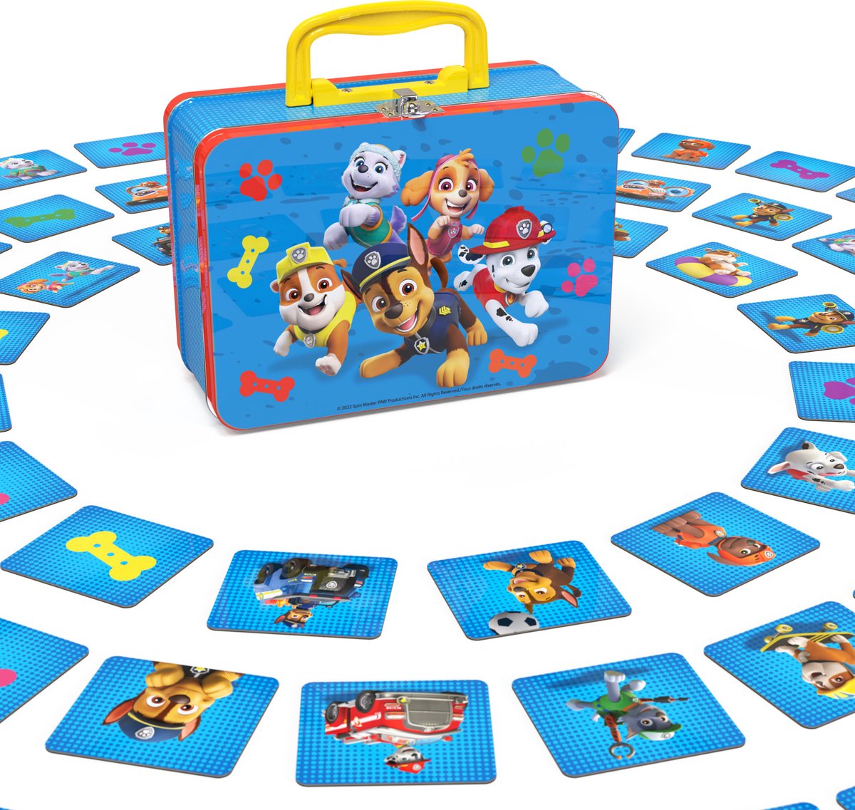 Match mémo de patrouille de patte de jeu Spinmaster (étain) | 2 pièces