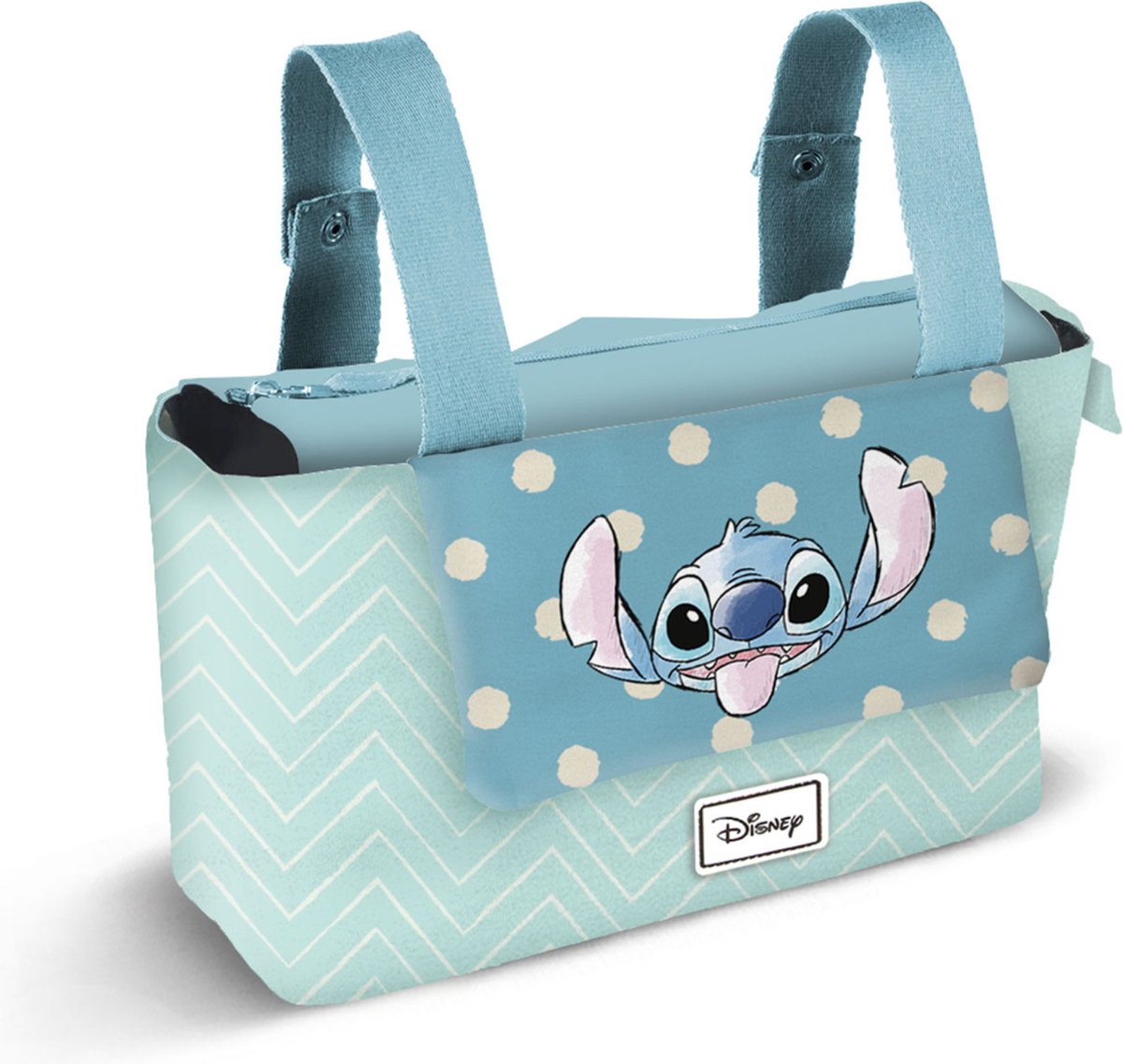 Charactermania - Disney - Lilo and Stitch Lovely - panier - sac bébé - sac à langer pratique pour la poussette - bleu