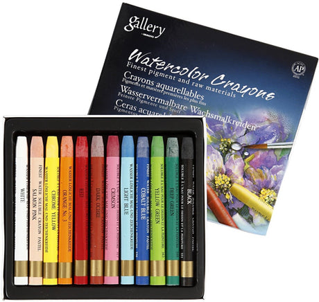 Société créative https: www.ccobby.nl craie aquarelle-l-9-3-cm-différentes-couleurs-12-pièces-1-boîte