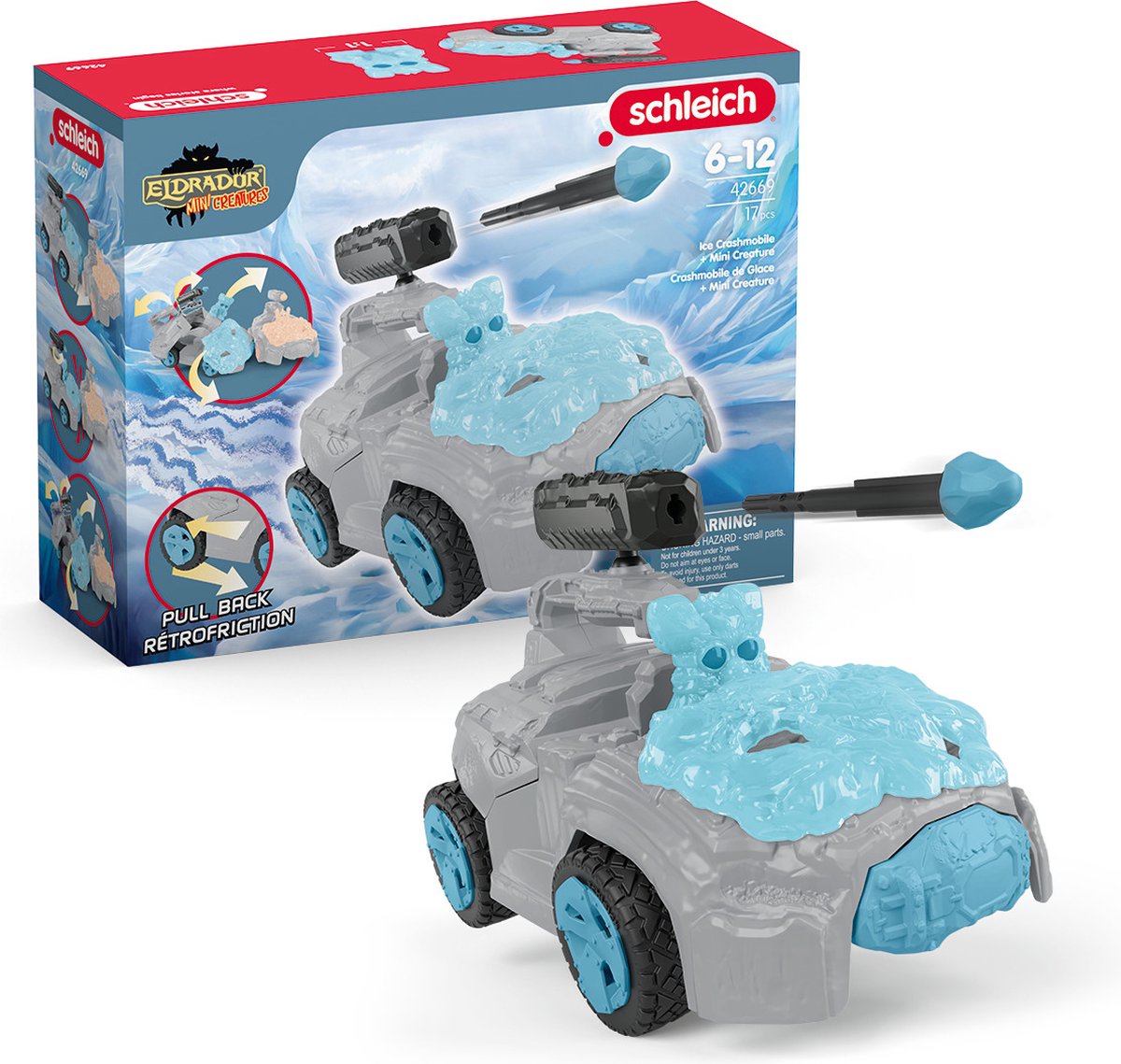 Schleich Eldrador Ice Crash Mobile avec mini créature