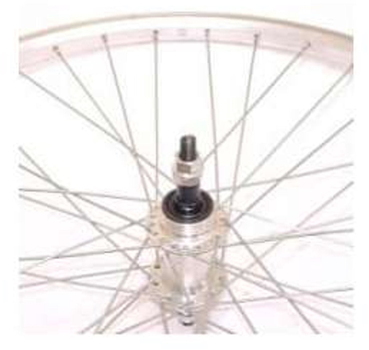 Roue arrière Roland 26 x 1,75 fixe libre argent zinc sp