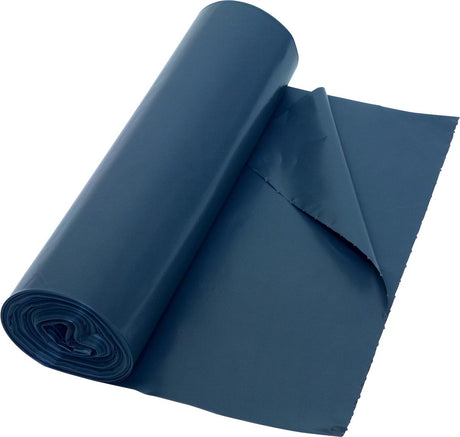 Sac poubelle Q-connect 33 microns | pi 90 x 120 cm | 150 litres | gris | rouleau de 20 pièces