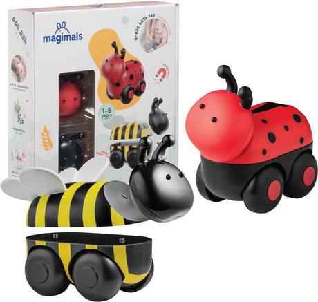 Boîte à insectes Wheely Clics Magimals - 6 pcs.