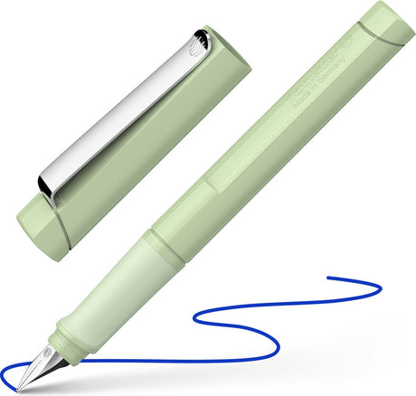 Stylo plume Schneider papeterie Schneider-base-vert tendre-plume m-s-160226