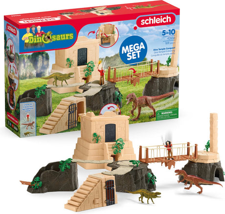 Conquête du temple des dinosaures Schleich 42656