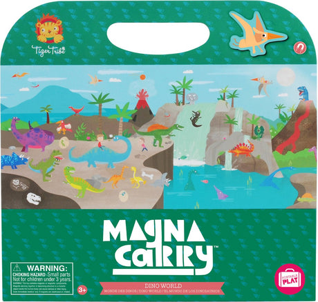 Selecta magna carry - livre magnétique dinosaure
