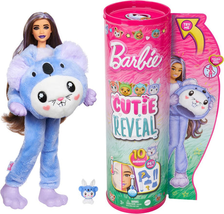 Mattel Cutie Reveal avec le thème des costumes et 10 surprises