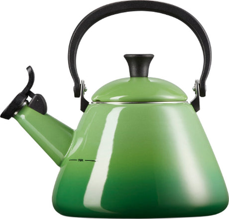 Bouilloire sifflante Le Creuset Kone - bambou - 1,6 litre - compatible induction -