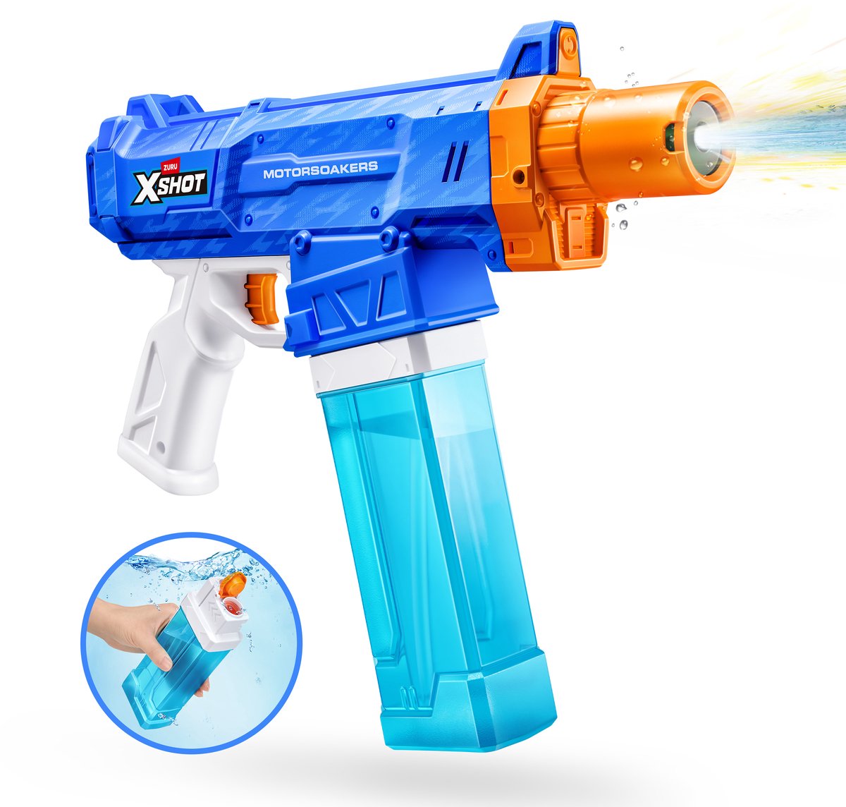 Xshot eau turbo flux moteur trempage - zuru jouet blaster