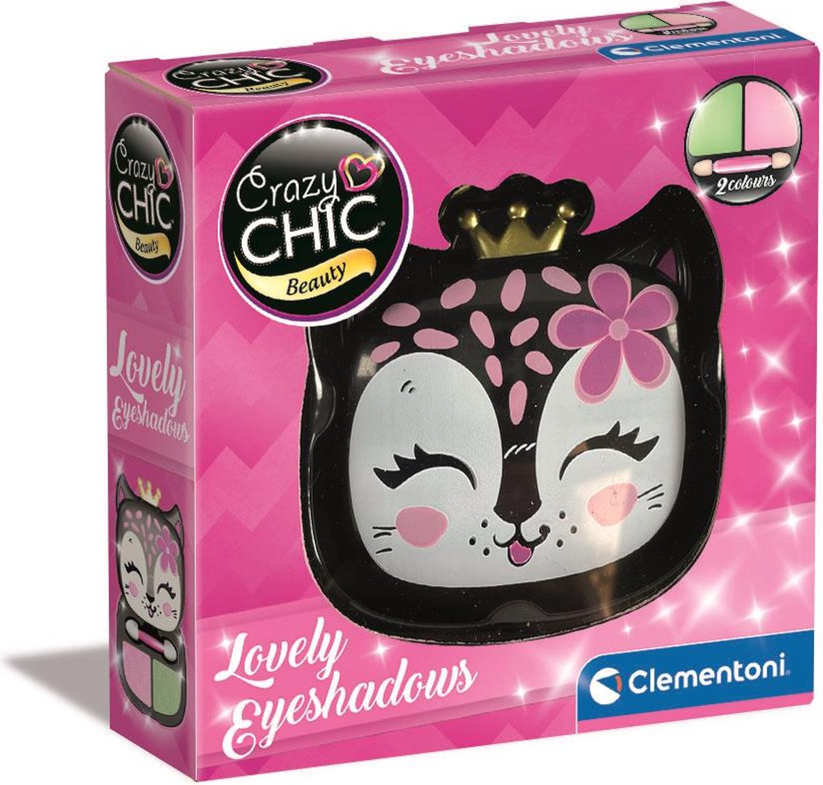 Clementoni Crazy Chic Shoad Shadow in Make-Up Box Panther