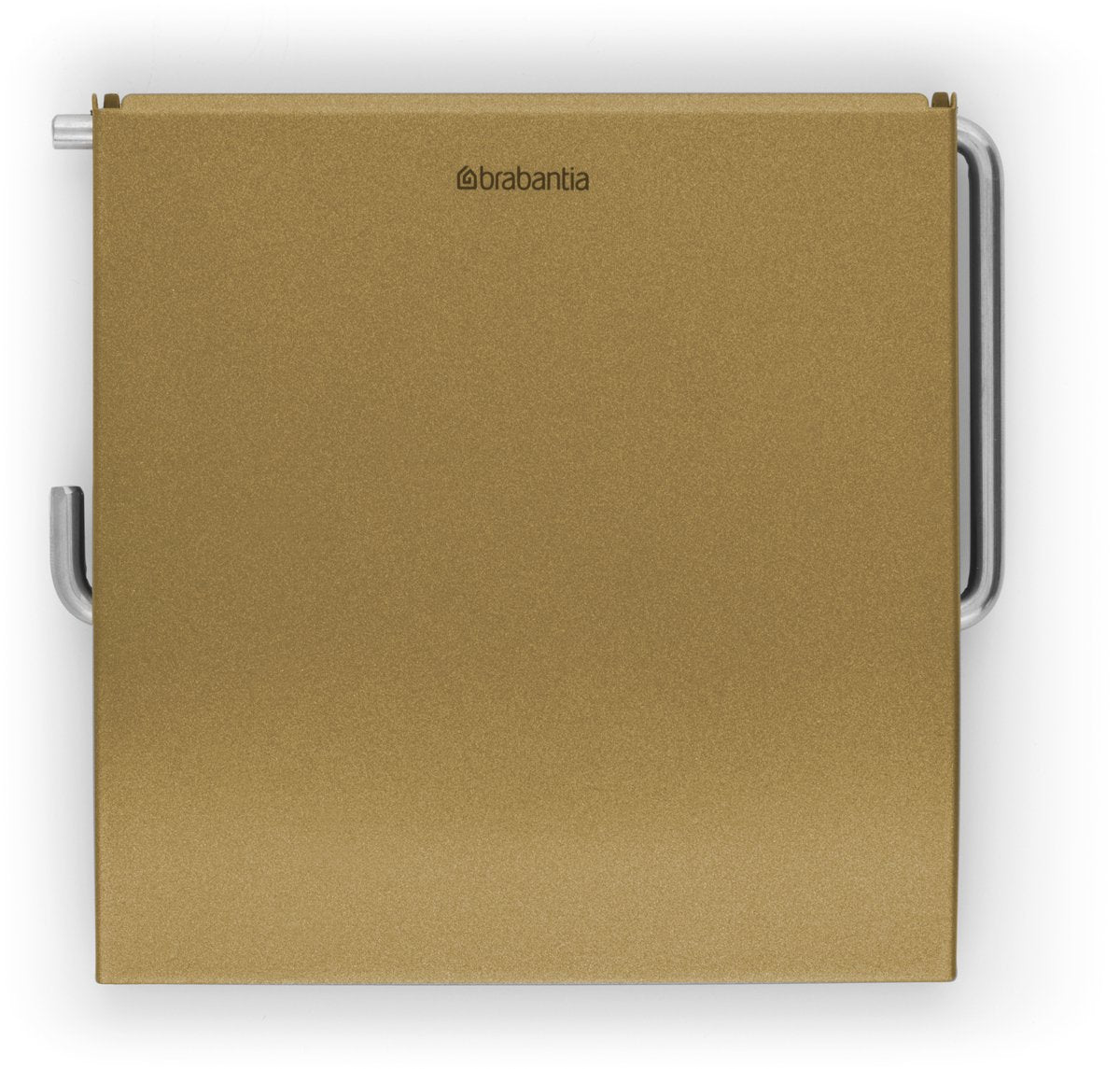 Brabantia renouveler le porte-rouleau de papier toilette - avec rabat - suspendu - sans perçage - or chaud