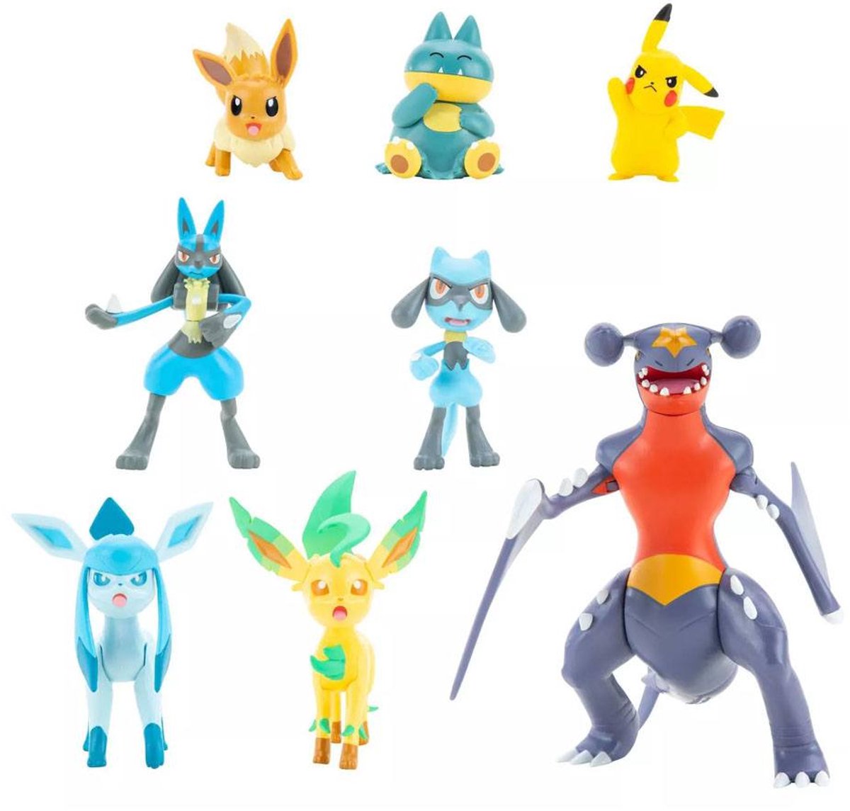 Jazwares Pokémon Battle Mini Figure 8-Pack Région de Sinnoh 5-11 cm Mini Figure
