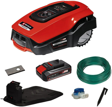 Einhell freelexo 600 bt - robot tondeuse - bluetooth - 600 m² - tonte multizone