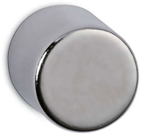 Aimant Maul rond 4 pièces 4 kg acier métal néodyme magnétique ø 1 x 1 cm argent