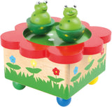 Small foot - grenouille boîte à musique en bois