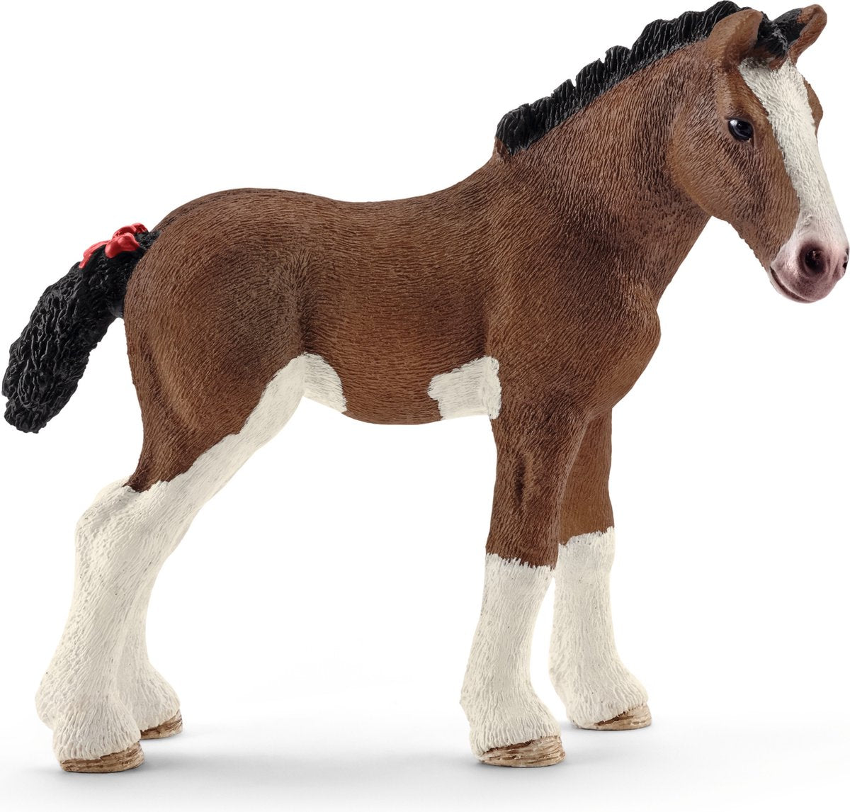 Ferme Schleich - poulain Clydesdale - figurine de jeu