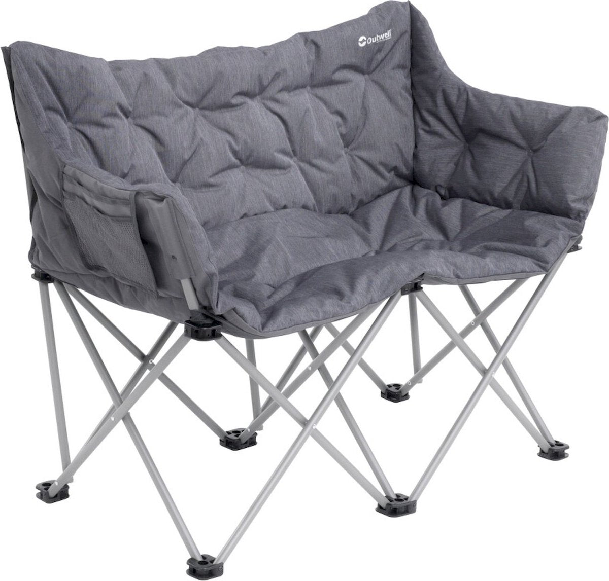 Outwell - chaise de camping - 2 places - sardes - lac - gris
