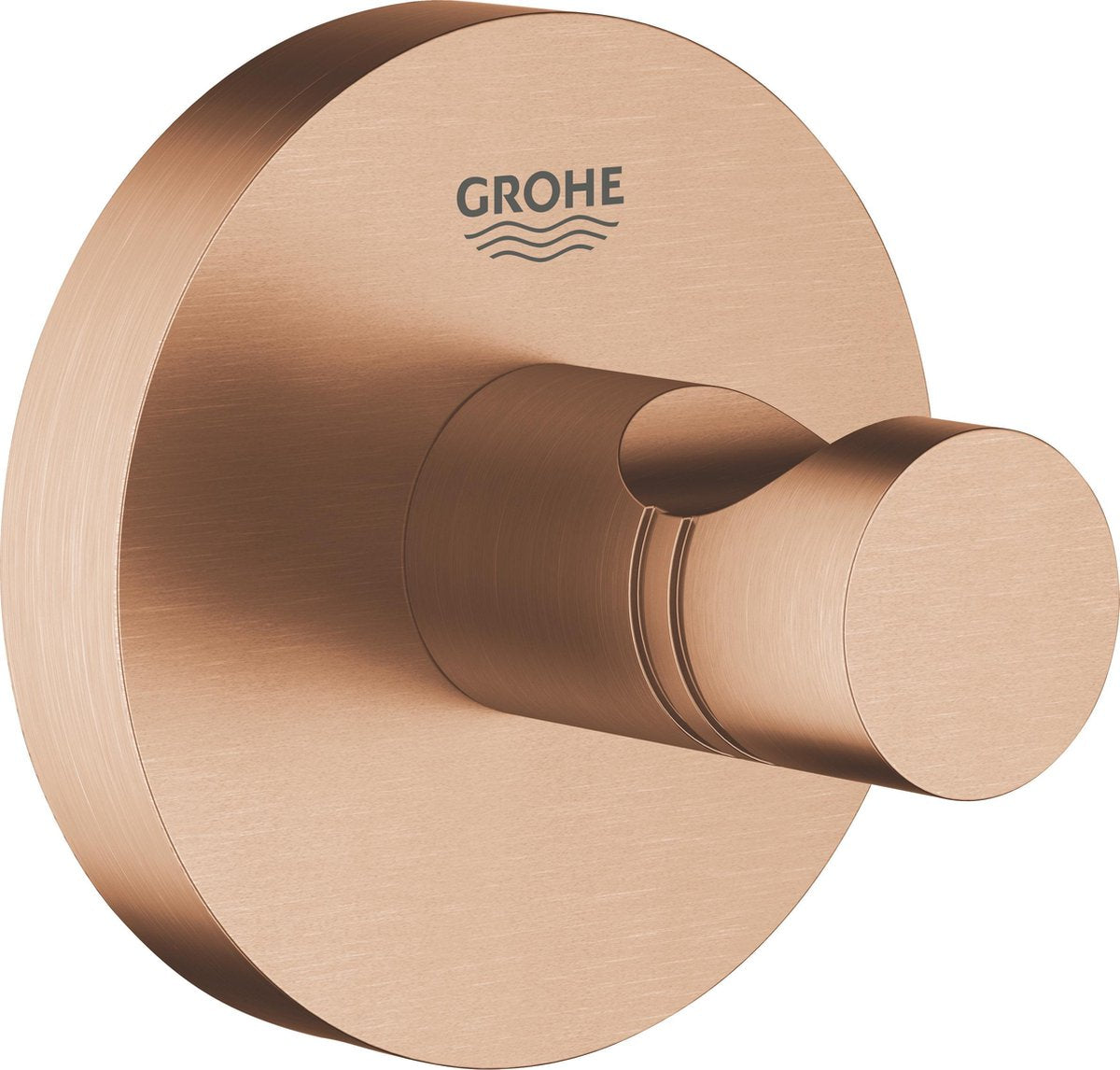 Grohe essentials crochet pour peignoir - crochet pour serviette - métal - or coucher de soleil (bronze mat)