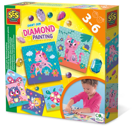 Peinture diamant Ses giga pierres précieuses créatives