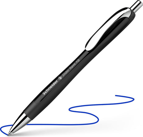 Schneider writing instruments stylo à bille schneider - slider rave - nib xb - noir - édition limitée - s-132511