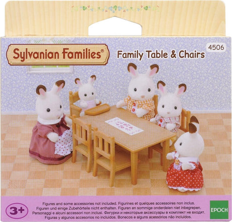 Sylvanian family 4506 ensemble de table à manger mobilier de maison de poupée