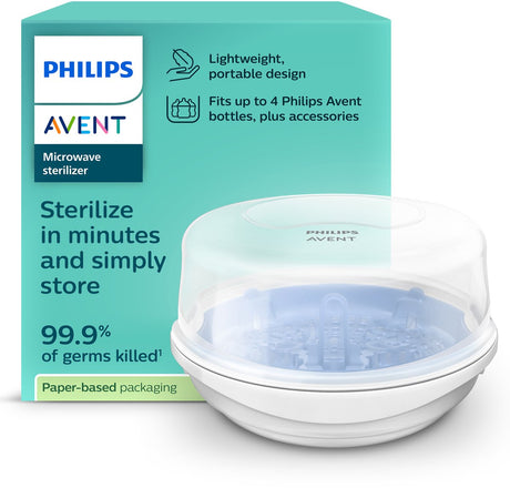 Stérilisateur micro-ondes Philips avent - pour biberons - scf281 02