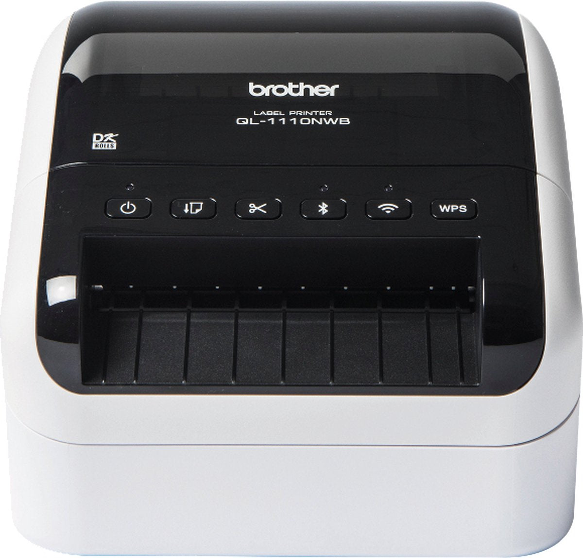 Brother ql-1110nwbc imprimante d'étiquettes thermique directe 300 x 300 dpi 110 mm sec filaire et sans fil ethernet lan dk wifi bluetooth