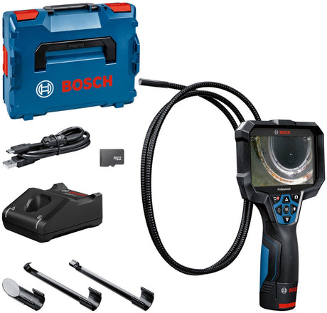 Caméra d'inspection professionnelle Bosch blue gic 12v-5-27 c | 1 batterie 2,0 Ah + chargeur | en l-boxx - 0601241401