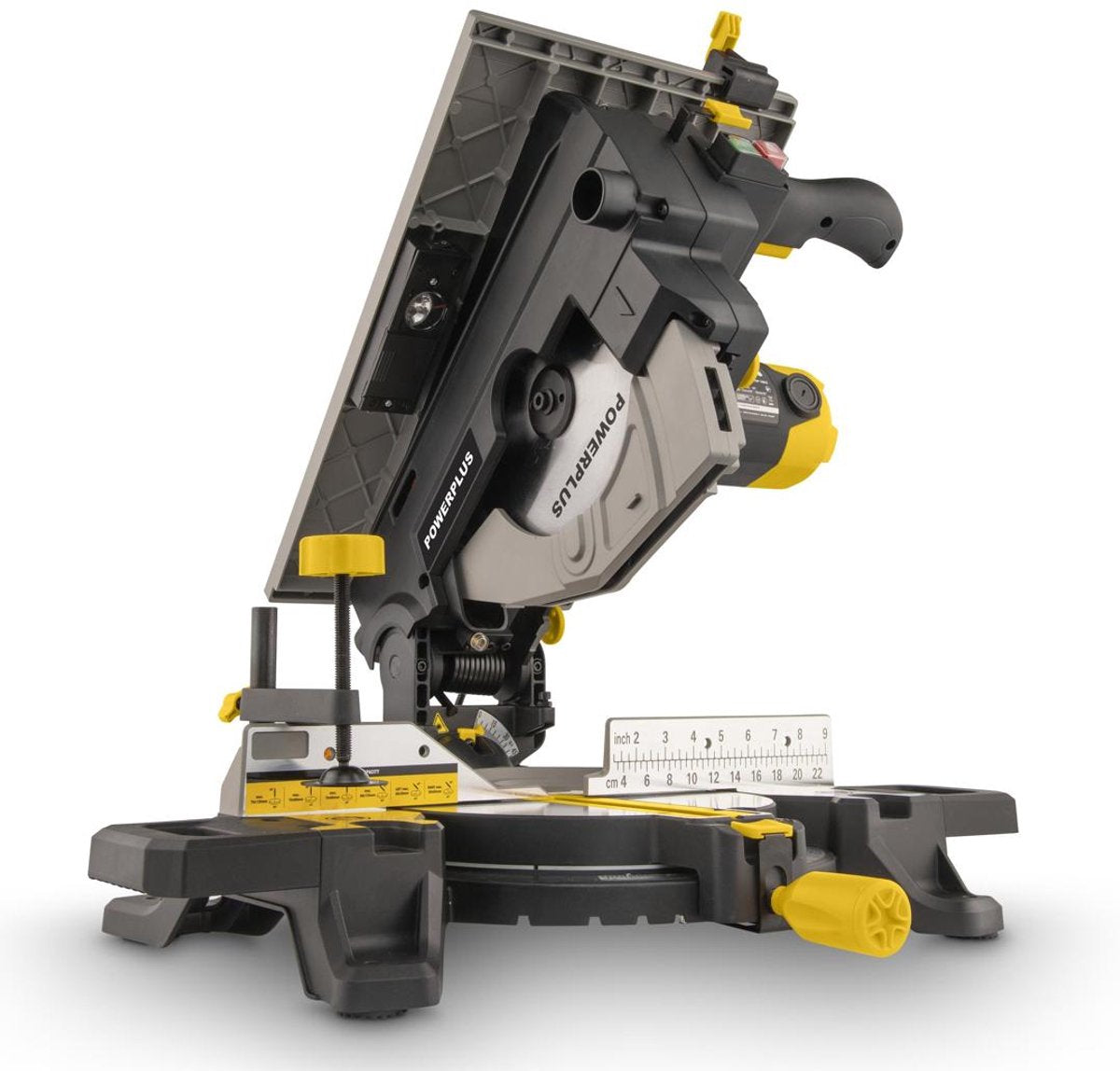 Scie à onglet Powerplus avec table supérieure 2000w - 254mm