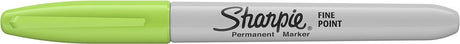 Sharpie pointe fine - marqueur permanent - 1mm - vert lime