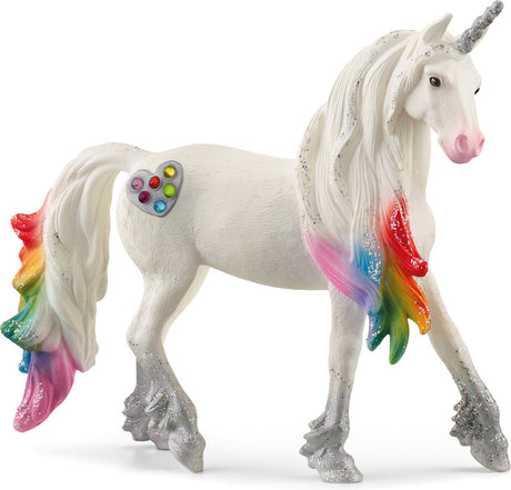 Schleich Bayala Regenboog Unicorn Stallion 70725