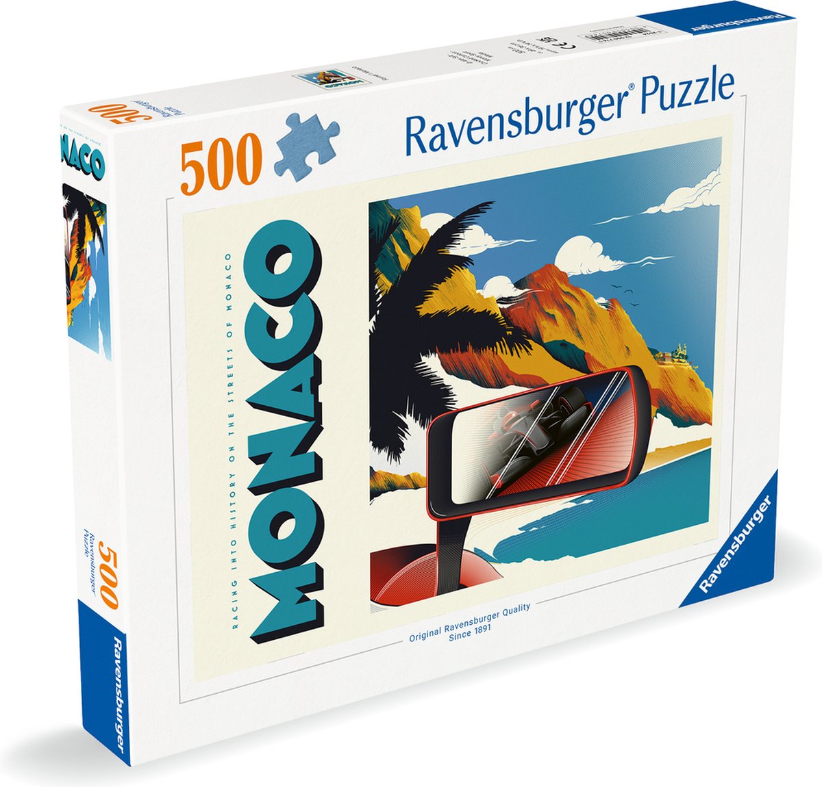 Ravensburger puzzle formule 1 monaco, 500 pcs.