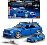 Mattel Brick Shop Hot Wheels Speed Series - '94 Audi Avant RS2 - Jouets de construction - 252 pièces