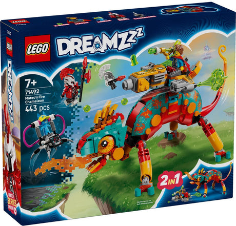 Lego dreamzzz 71492 Le caméléon de feu de Mateo