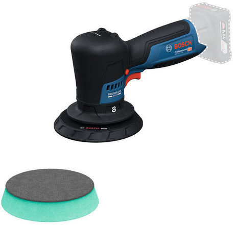 Bosch professional gpx 12v-125 polisseuse à batterie excentrique 125 mm 12v corps de base - 06019l4100