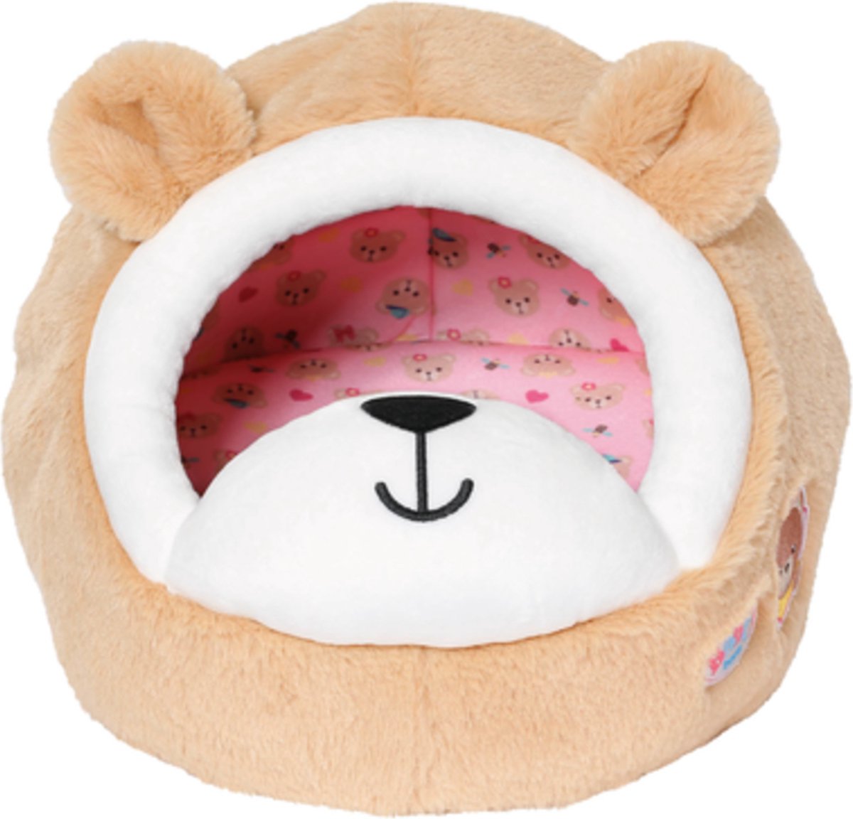 Grotte endormie de bébé né ours - meubles de poupée