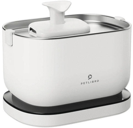 Petlibro dockstream - fontaine à eau automatique - 2,5l - blanc - sans fil - incl. système de filtrage